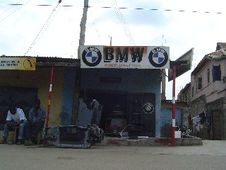 BMW shop